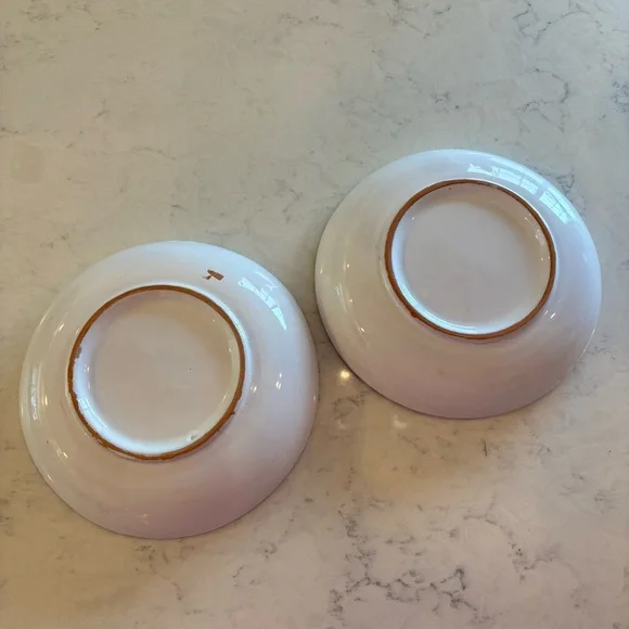 Bullocks Blue Ceramic Fish Plate Hand painted Italy Whimsical 8.5" Cottage Beach - Picture 4 of 7